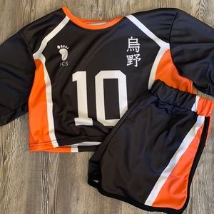 Adult Haikyuu uniform set.